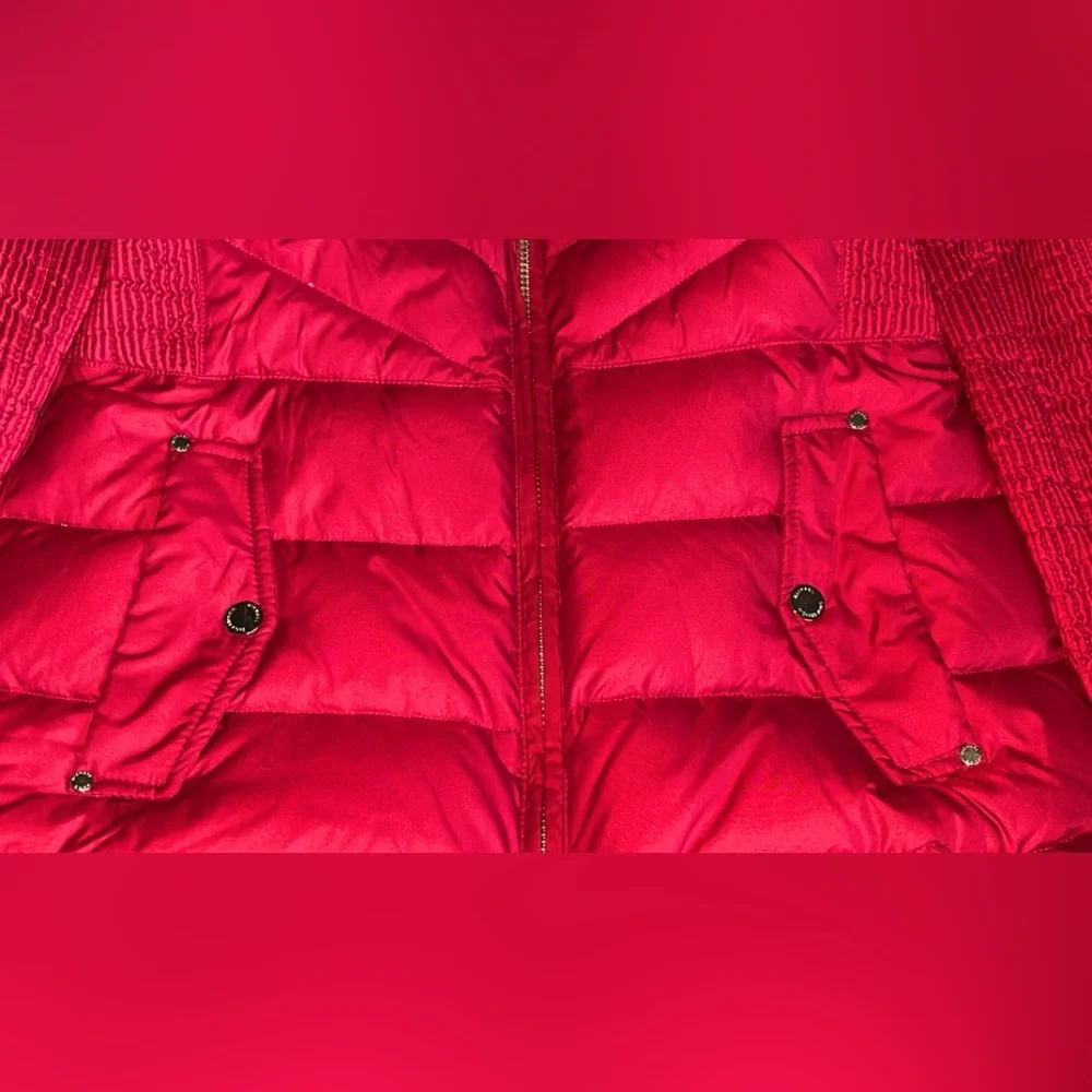 MICHAEL KORS Faux Fur Trim Down Puffer Coat - Picture 4 of 9